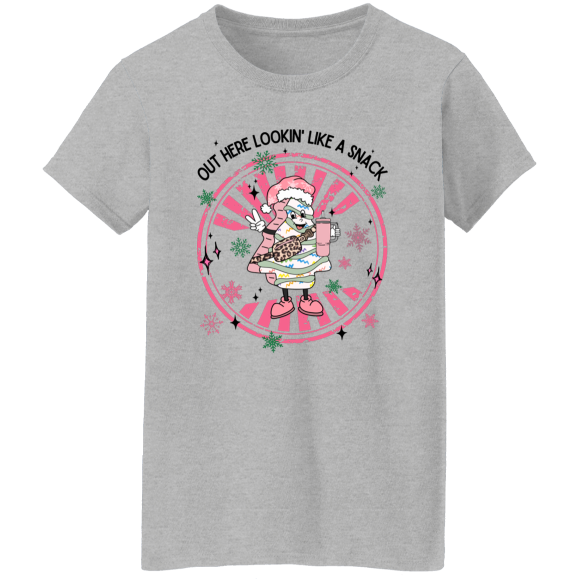 Christmas | G500L Ladies' 5.3 oz. T-Shirt